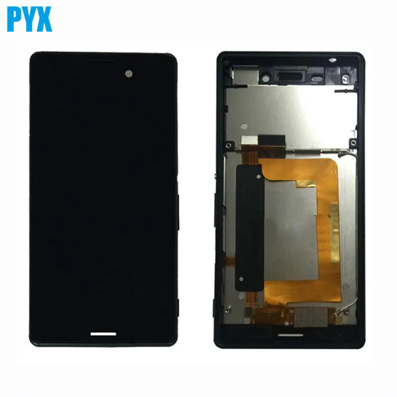 ЖК экран для Xperia M4 Aqua с сенсорным стеклом дигитайзер в сборе рамкой Бесплатная
