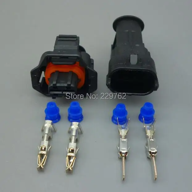Shhworldsea 1 компл. 2 way pin 3,5 серии Женский Мужской авто разъем 936059-1 для авто, E-Bike, лодка, ЖК-дисплей светодиодный, грузовик и т. д