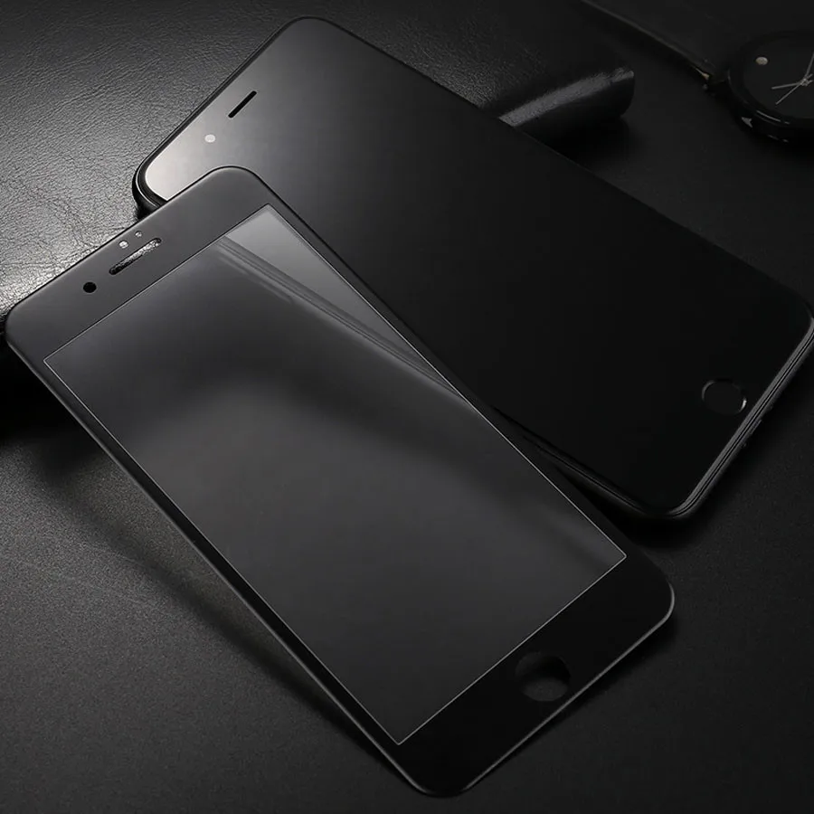 Матовая закаленное Стекло полный охват крышка для iPhone 7 iphone7 4.7 дюймов Экран