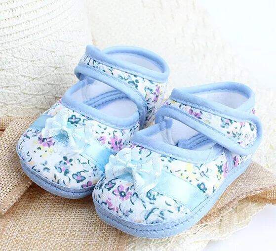 Baby Shoes Girls Boy First Walkers Newborn Slippers Baby Girl Crib Shoes Footwear First Walkers Toddler Shoes - Цвет: WX028L