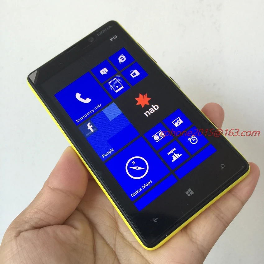 Мобильный телефон NOKIA Lumia 820 Windows Phone разблокирован Восстановленный идеальный телефон