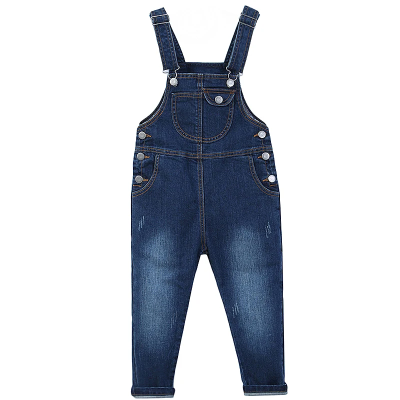 

Kids denim overalls 2019 spring girls cowboy suspenders trousers children Korean belt pants for 4 to 13 years baby jeans clothes