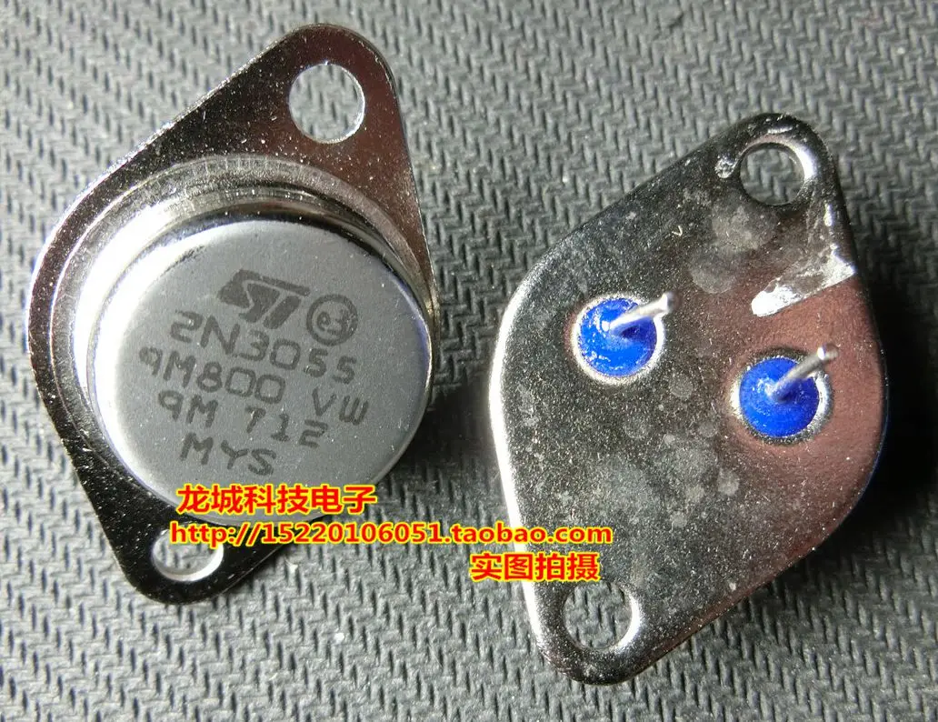 2N3055 ST TO 3 Золотое уплотнение 15A100V115W NPN абсолютно новое|Реле| |