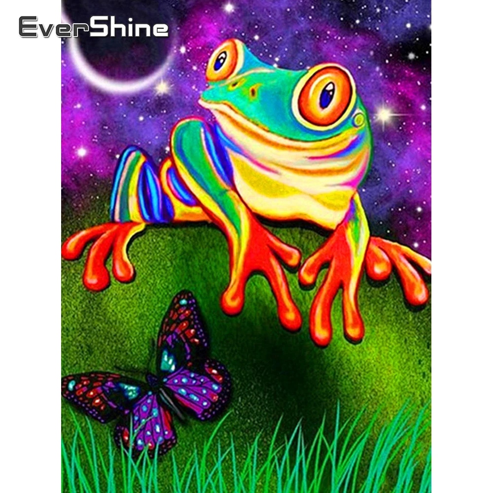 EverShine 5D алмазная вышивка продажа лягушка Алмазная картина полная дрель