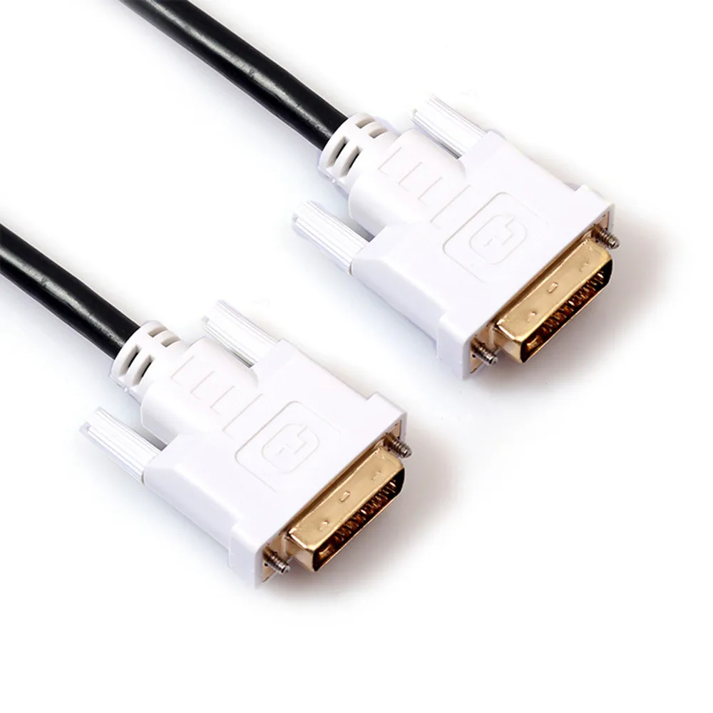 Кабель DVI M/M с высоким разрешением 2 метра кабель цифрового видеомонитора двумя