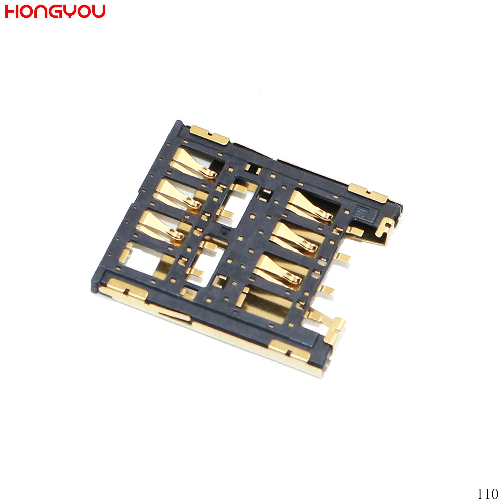 

10PCS/Lot For HTC Desire 510 D510W SIM Card Reader Socket Holder Slot