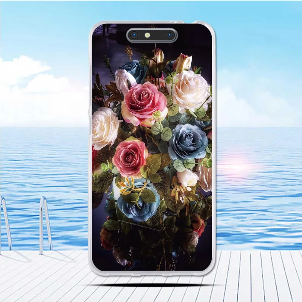 Мягкий чехол для zte Blade V8, силиконовый чехол для zte V8, чехол с рисунком, защитный чехол на заднюю панель телефона для zte Blade V8, чехол