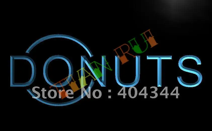 

LB394- Donuts Cafe Resturant Advertising NEW Light Sign