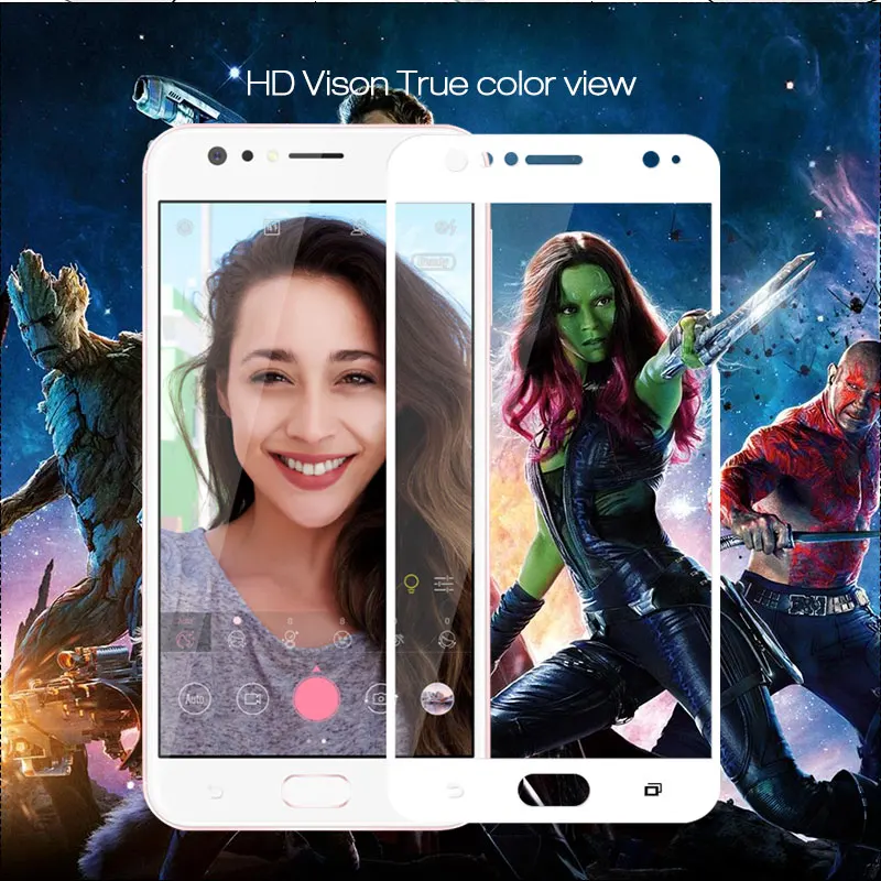 Закаленное стекло для ASUS 4 Selfie ZD553KL полное покрытие экрана телефона протектор стекло для Zenfone 4 Selfie ZD 553kl защитная пленка