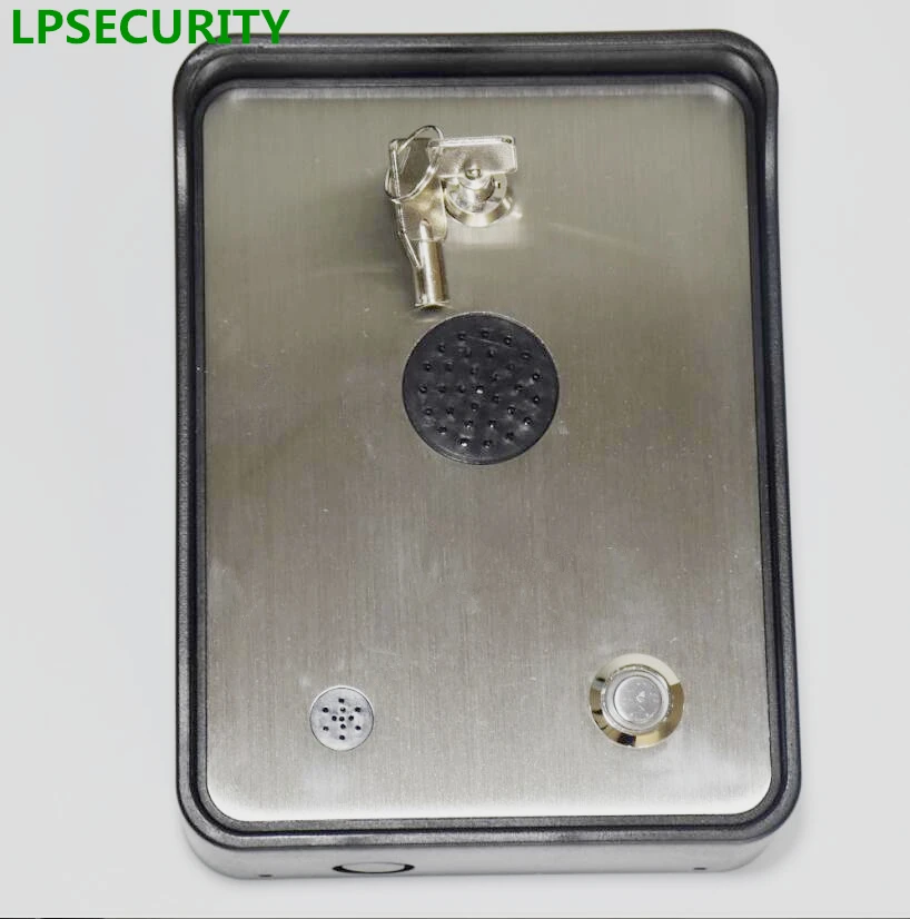 Домофон LPSECURITY 2G 4G GSM для дверей и ворот/Беспроводная система внутренней связи