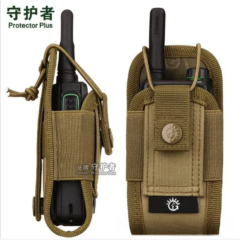 Сумка-протектор Walkie Talkie Plus A018 камуфляжная нейлоновая Тактическая Военная Сумка