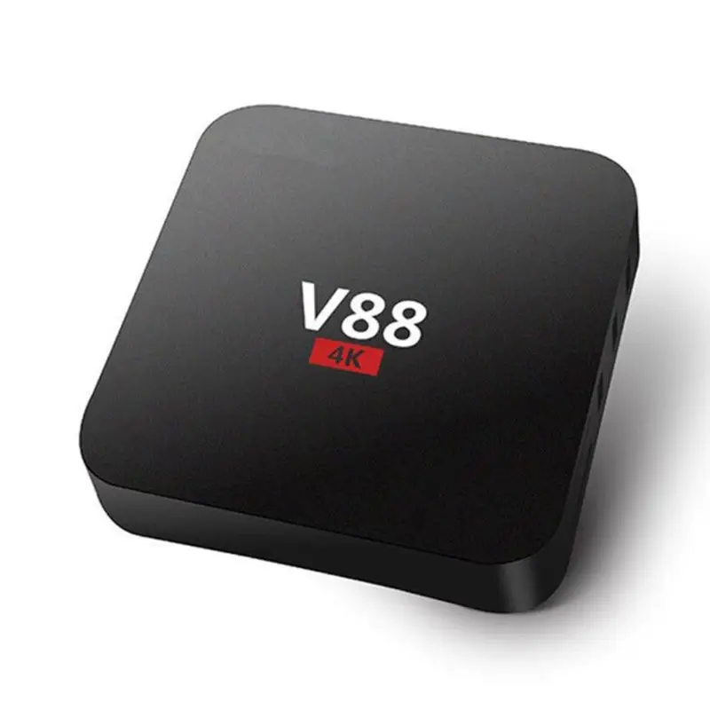1 комплект V88 Android 7,1/8,1 RK3229 четырехъядерный Смарт ТВ приставка 1 Гб+ 8 ГБ/2 ГБ+ 16 Гб HD WIFI мультимедийный проигрыватель телеприставка