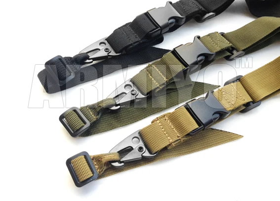Тактический Armiyo 3-точечные плечевые ремни Пояс для винтовки Bungee AK m16 стрельбы