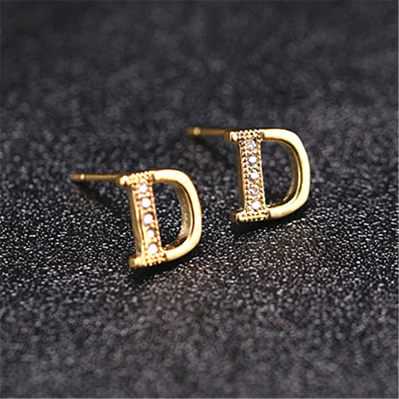 DoreenBeads новые модные ювелирные изделия 26 букв алфавита мозаика золотого цвета