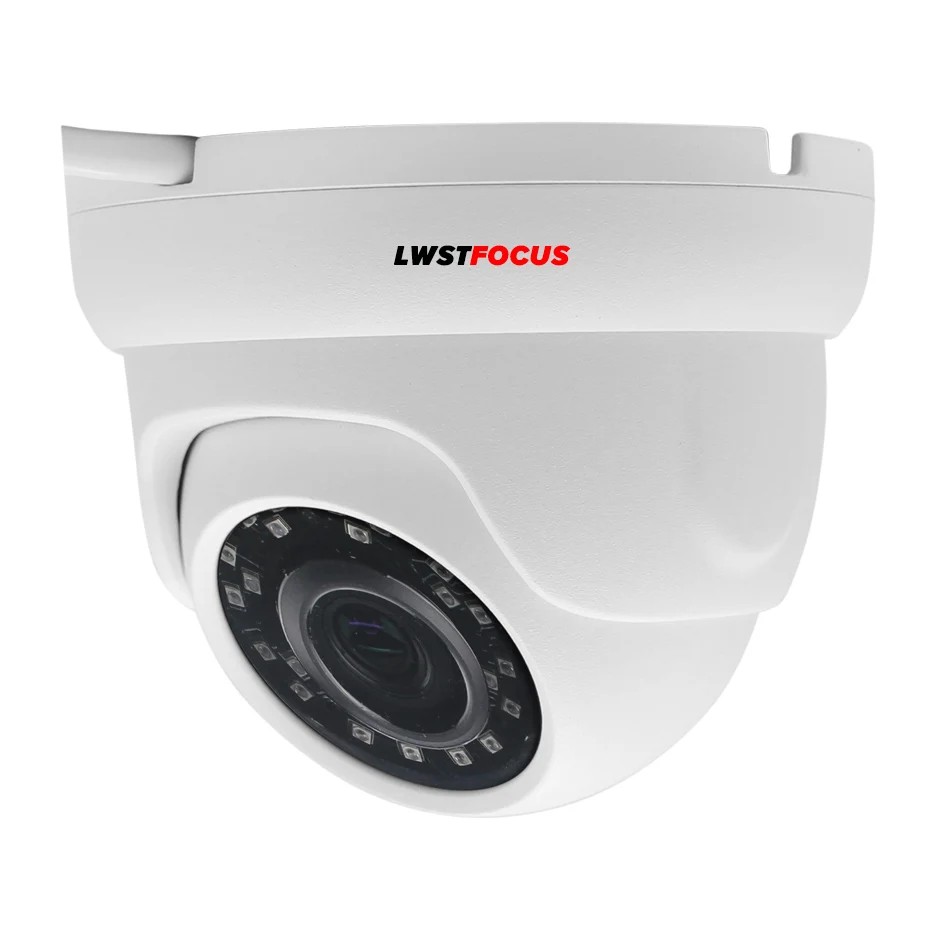 LWSTFOCUS 6MP POE купольная сетевая Камера слот для карты SD Макс 128 ГБ купол ИК 20 м