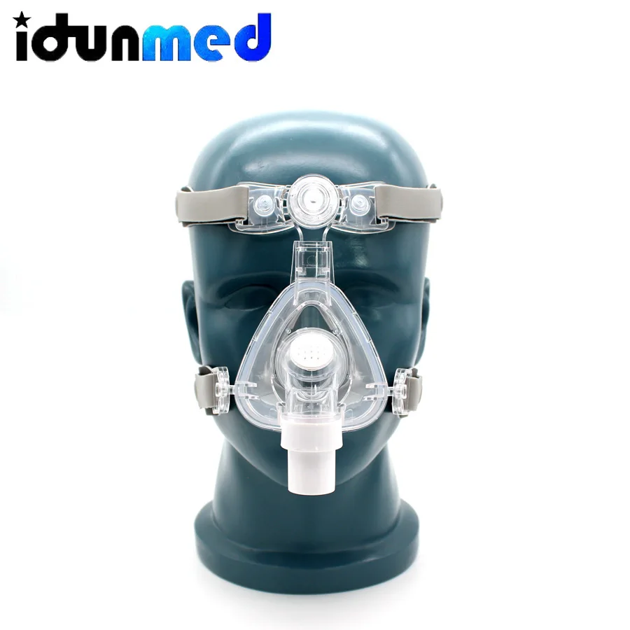 Idunmed CPAP маска NM5 носовая маска с регулируемыми ремешками головной убор дыхательная маска для апноэ сна носовая маска против храпа лечение