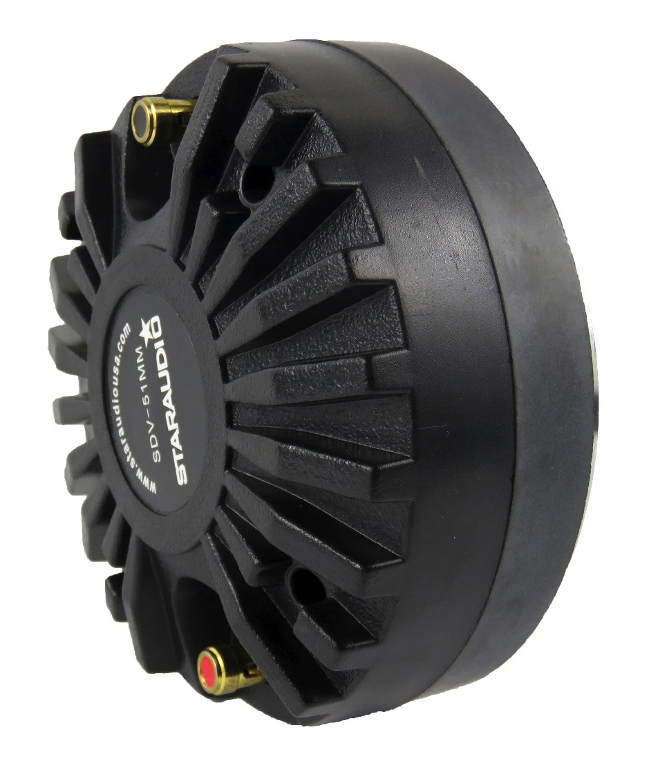 STARAUDIO пара 2600 Вт 2 03 дюйма 51 мм Титановый Компрессионный громкоговоритель DJ PA
