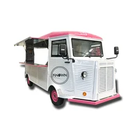 vintage electric food cart snack coffee food truck mobile kitchen bubble tea ice cream vending machine catering car