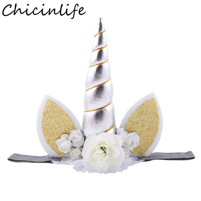 Chicinlife 1 шт. повязка на голову с рогом единорога аксессуары для волос день рождения