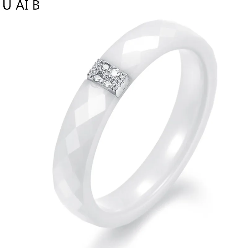 Мода полированной керамические кольца между международная торговля Jewelry Titanium