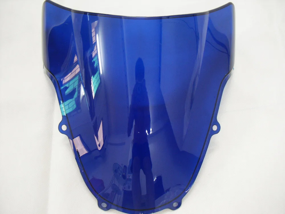 Новый мотоцикл лобовое стекло синий для Suzuki GSX R1000 GSXR1000 GSXR 1000 K1 K2 2000 2001 2002 00 01 02|bike