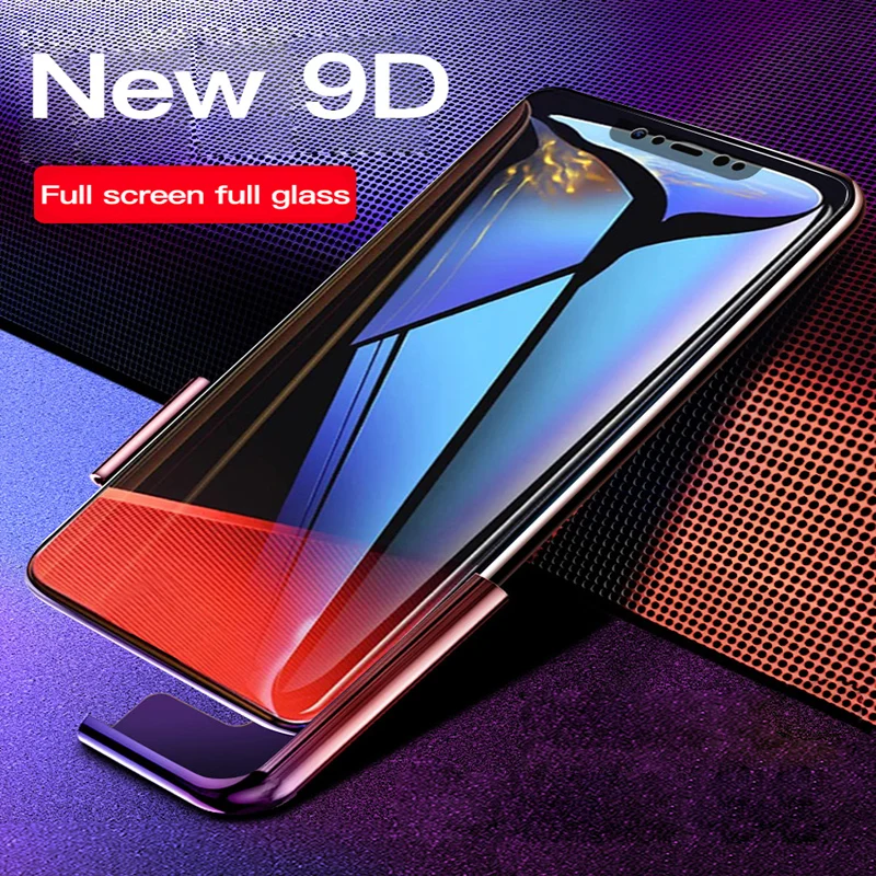 

9D Transparent Screen Protector Tempered Glass For Xiaomi Mi 9 8 SE Lite Protective Film For Redmi Note 4 5 6 7 Pro Pocophone F1
