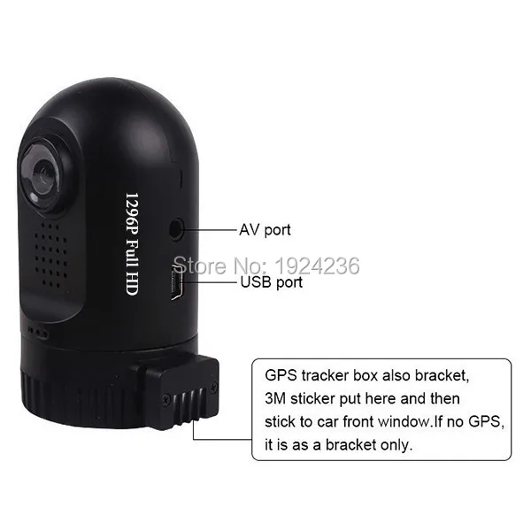 Mini0805 Liteon Автомобильный видеорегистратор обновлен с 1296 P srceen камера gps Функция 1 5