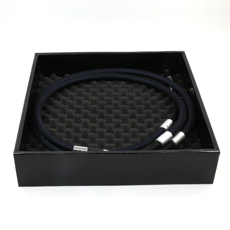 3 м/пара Lineflux(XLR) аудио кабель XLR с углеродного волокна Соединительный Штепсель XLR