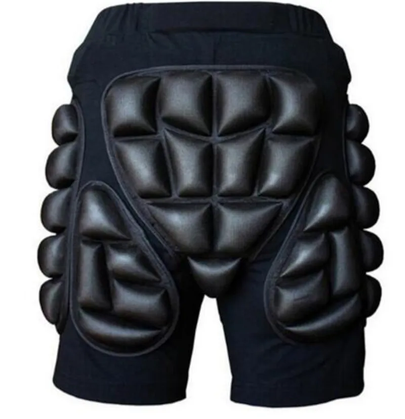 1PCS Hip Pad Black Мужские и женские спортивные шорты для катания на лыжах, катания на коньках и сноуборде - Цвет: 1PCS Hip Pad Black