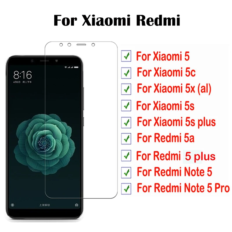 Защитное стекло для xiaomi redmi 5 plus на ksiomi note 5x 5c a1 5S 5a pro a5 x5 1a xiaomei|Защитные стёкла и