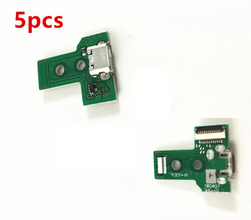 PS4 JDM 030 JDS030 разъем USB Led зарядная плата замена гнезда для Playstation 4 PS4 контроллер Dualshock 4 запасные части - Цвет: 5pcs