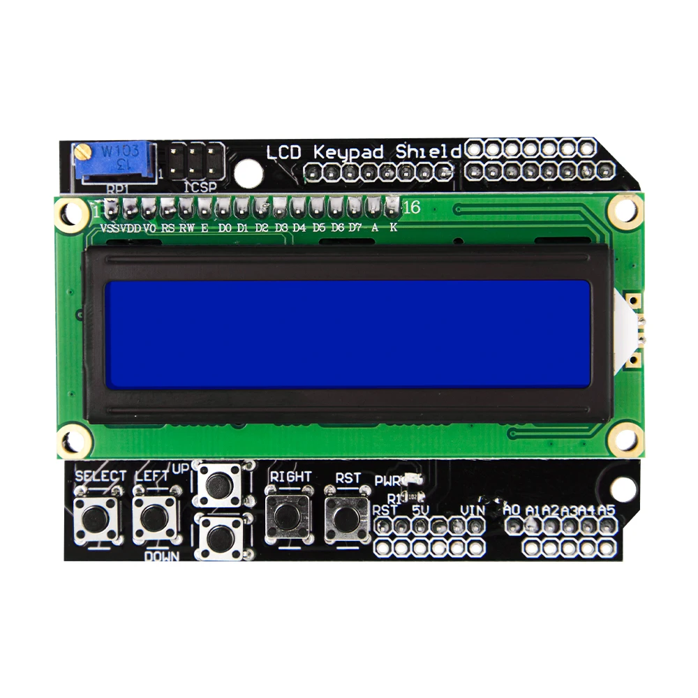 LCD1602 синий желтый зеленый серый подсветка IIC/igc RGB клавиатура Щит LCD2002 LCD2004 для arduino raspberry pi