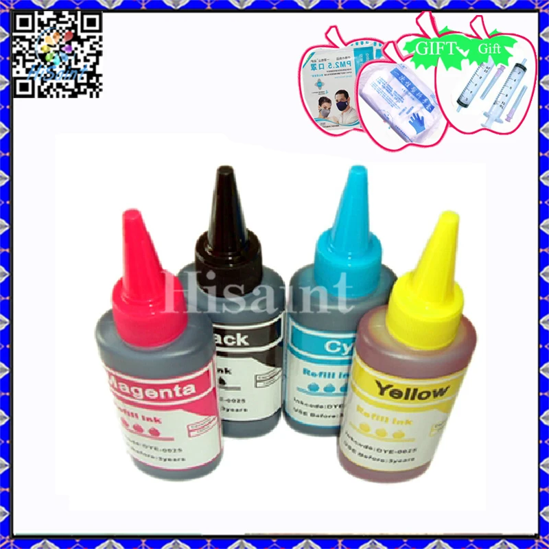 Чернила Hisaint для Hp 400 мл чернила всех принтеров черного цвета и т. Д.|universal refill ink|ink
