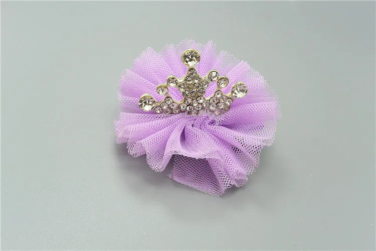 1 шт. модные милые девушки корона принцесса зажим для волос кружева Rhineston блестящая Звезда повязка на голову шпильки Заколки головные уборы аксессуары для волос - Цвет: 10