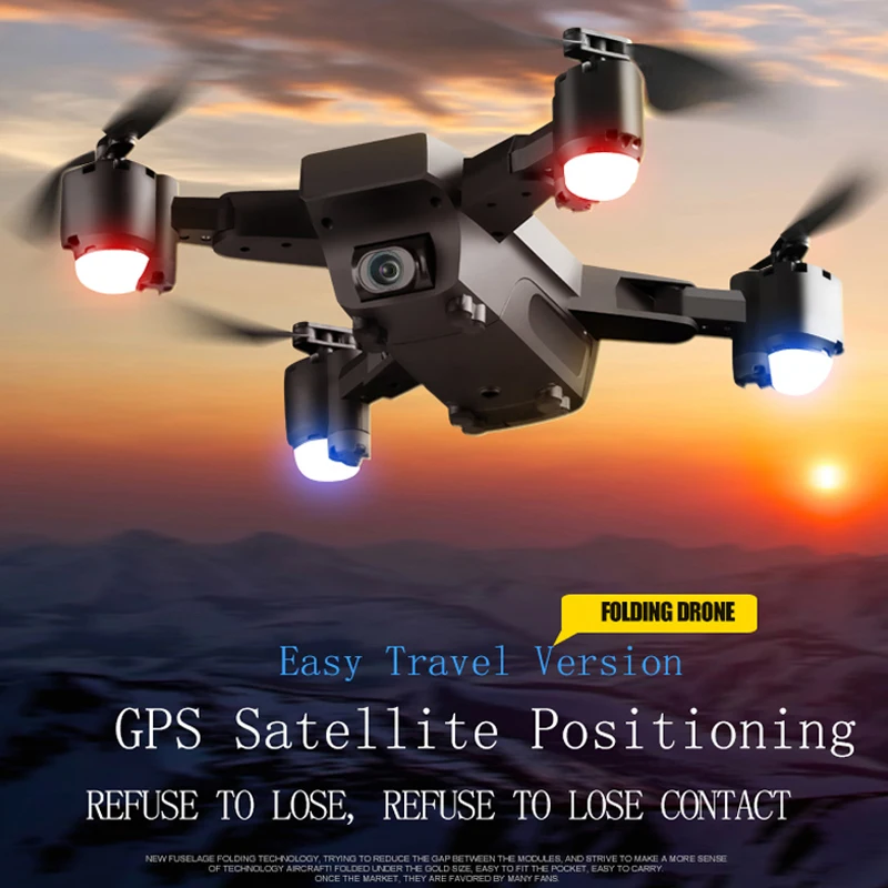 S20 FPV gps Дрон с HD 1080p Wifi камерой Квадрокоптер парящий 5 Мп складной RC Квадрокоптеры вертолет сумка для хранения игрушек для мальчика