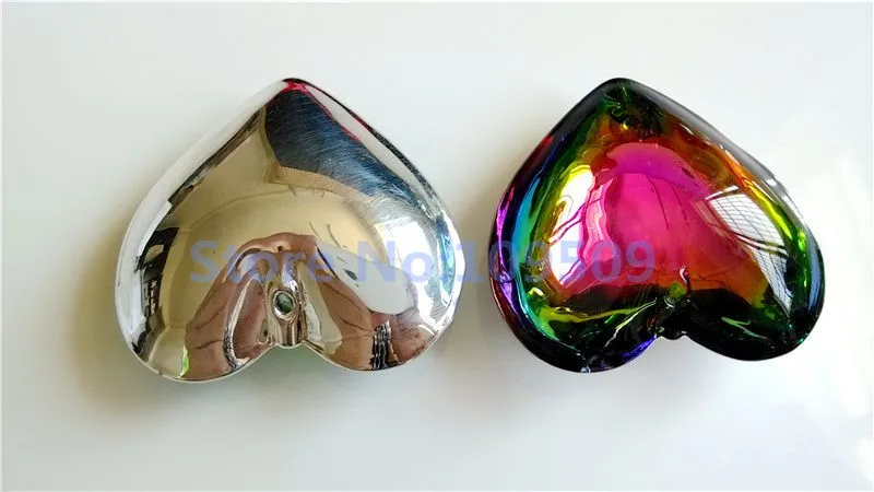 45 мм Хрустальная люстра Призмы Радужное сердце украшения Люстра бусины с