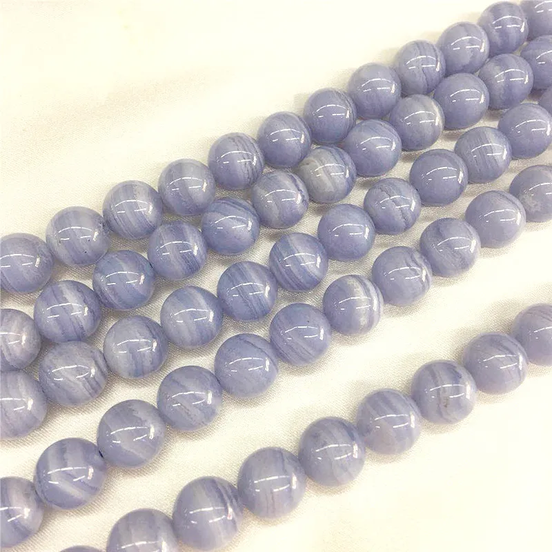 

4-12MM 1Strand/Pack 100% Pure Natural Violet Semi-precious Stone Loose Strands Bead Jewelry Beads