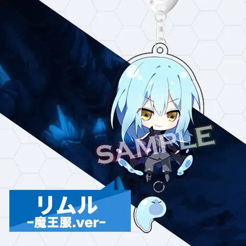 Аниме Tensei Shitara Slime Datta Ken Rimuru Tempest акриловый брелок для ключей рождественские