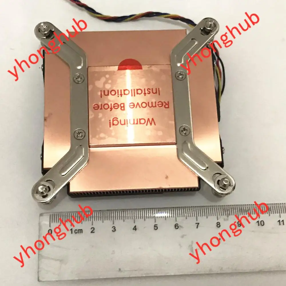 Медный радиатор для процессора EVERFLOW COOLSERVER BB7515BU B127515BU|Кулеры и системы охлаждения