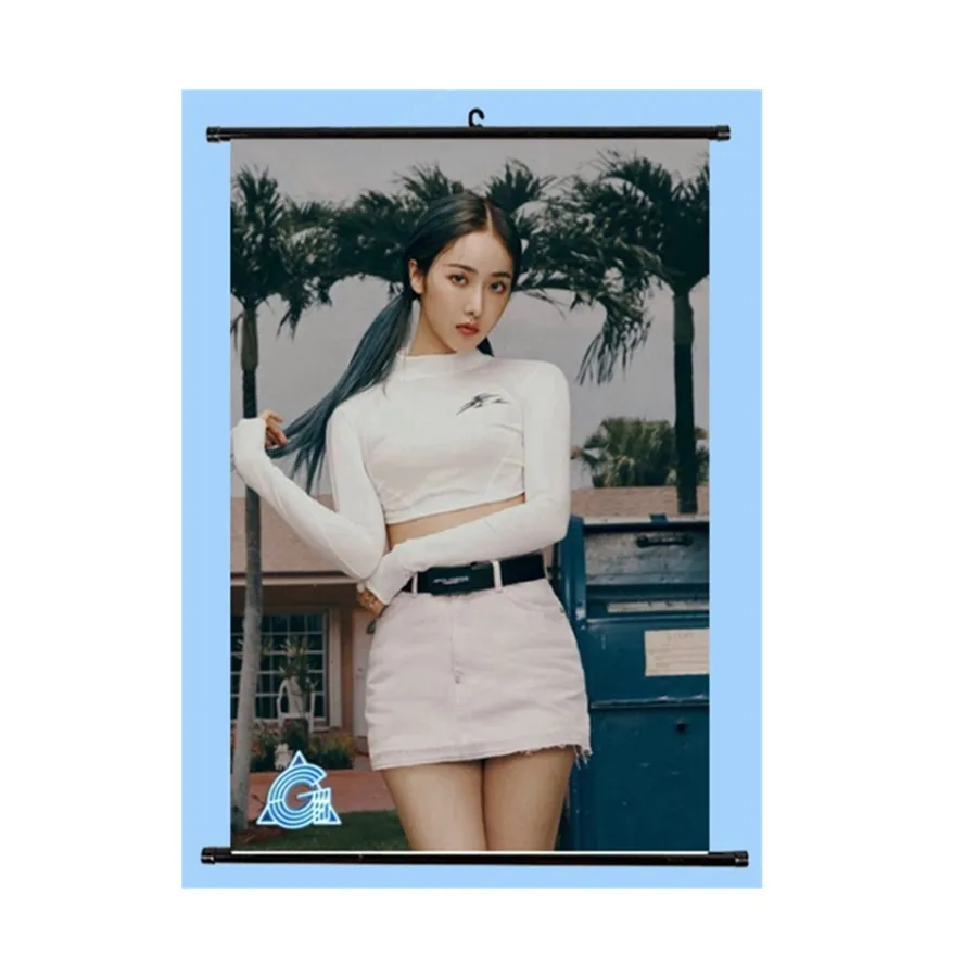 22 Kpop Gfriend членов повесить плакат вы Rin грех B мини прокрутки фотоальбом мкм J Ын ха дома любители украшения подарок - Цвет: 22