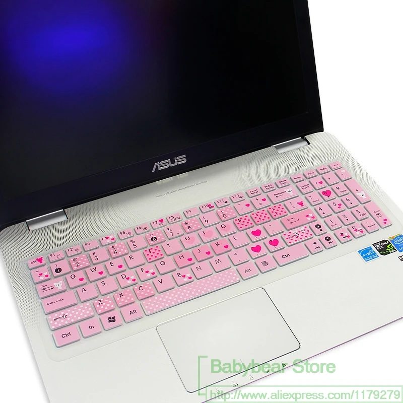 Силиконовый защитный чехол для ноутбука Asus X751 X751L X751La X751Lav X751Ld X751Ldv X751Lk X751Ln X751Ma