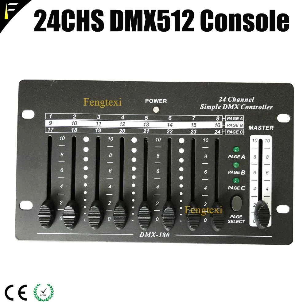 24CH простой DMX контроллер/мини 512 сценический светильник/Удобная dmx512 консоль легко