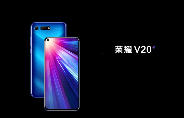 Honor V20 смартфон NFC Быстрая зарядка мобильный телефон жидкостное охлаждение Kirin 980 Android 9,0 6,4 дюймовый экран 4000 мАч батарея
