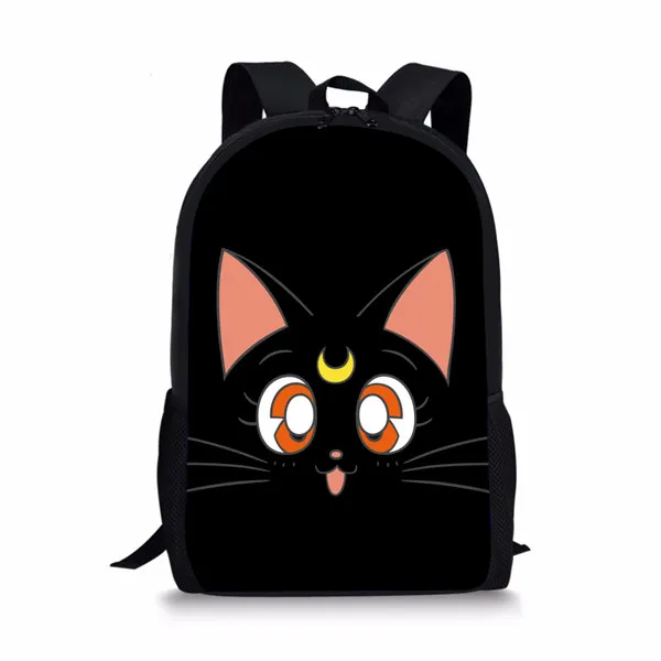 CDGX365C Thikin Cat Рюкзак для подростков девочек Сейлор Мун школьная сумка для дошкольников рюкзак для учеников Дорожная сумка на плечо женская Mochila - Цвет: CDGX365C