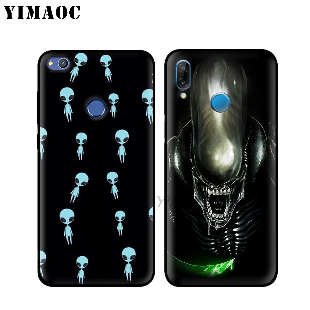 YIMAOC Alien Horror Soft Case for Huawei Honor Mate 20 9X Note 10 Pro 8X 8 6A 7A 7X 7C Y9 Y7 Y6 Prime 2018 2017 View |