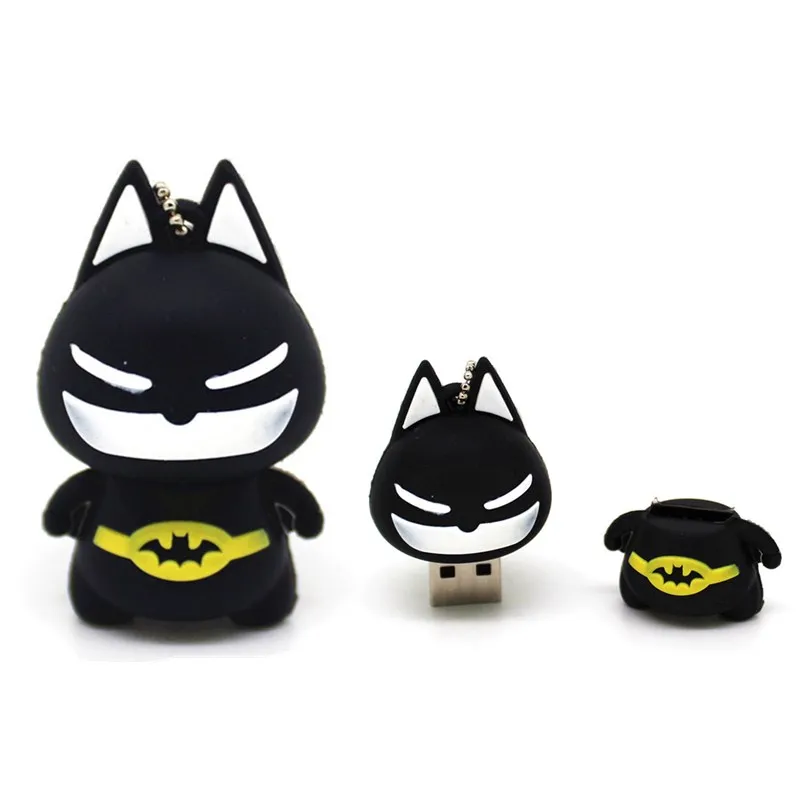 USB флеш накопитель Justice League PenDrive с милым мультяшным Бэтменом 32 ГБ 4 8 16 2 0 карта