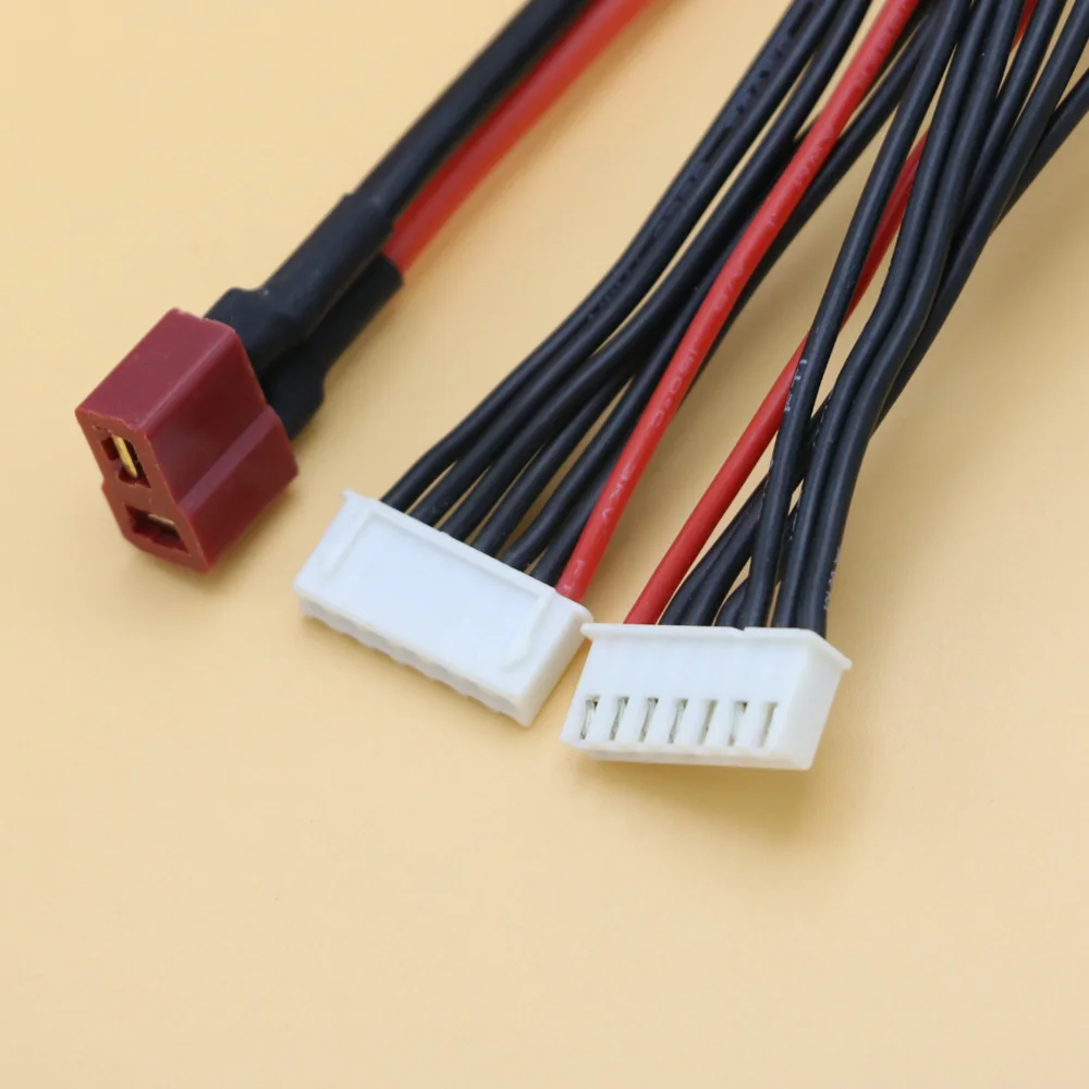 1 шт. HotRc высокое качество 2 S-6 S Lipo аккумулятор; параллельный зарядная плата Зарядное устройство плиты с t-образной вилкой XT60 разъем для зарядного устройства Imax B6 B6AC B8 6 в 1