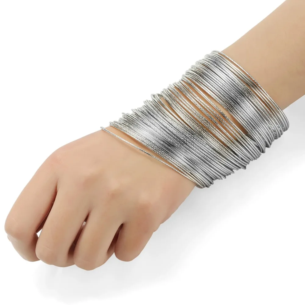Ensoul 2019 New Fashion Top Style 70Pcs/Lot Charm Silver Flower Mixed Bracelets &amp Bangles For Women Jewelry Friendship Gift | Украшения