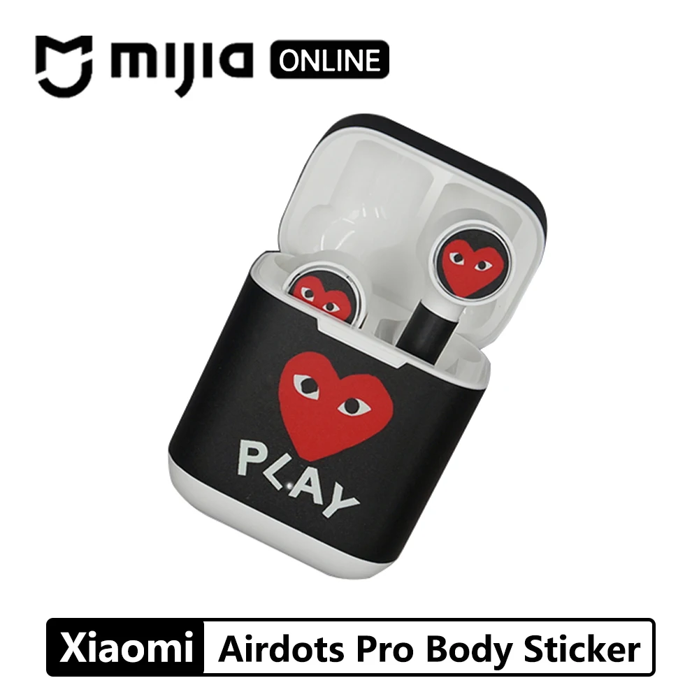 Xiaomi Mijia Airdots Pro гарнитура наклейка для кожи наушники полное покрытие для тела обертывание полное покрытие для тела наклейка протектор для Airdots Pro