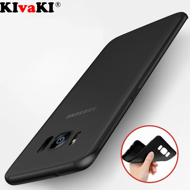 Ультратонкий силиконовый чехол для Samsung Galaxy S8 S9 Plus S6 S7 Edge A5 J3 J5 J7 2016 2017 A6 A8 A9 J4 J6 J8 2018
